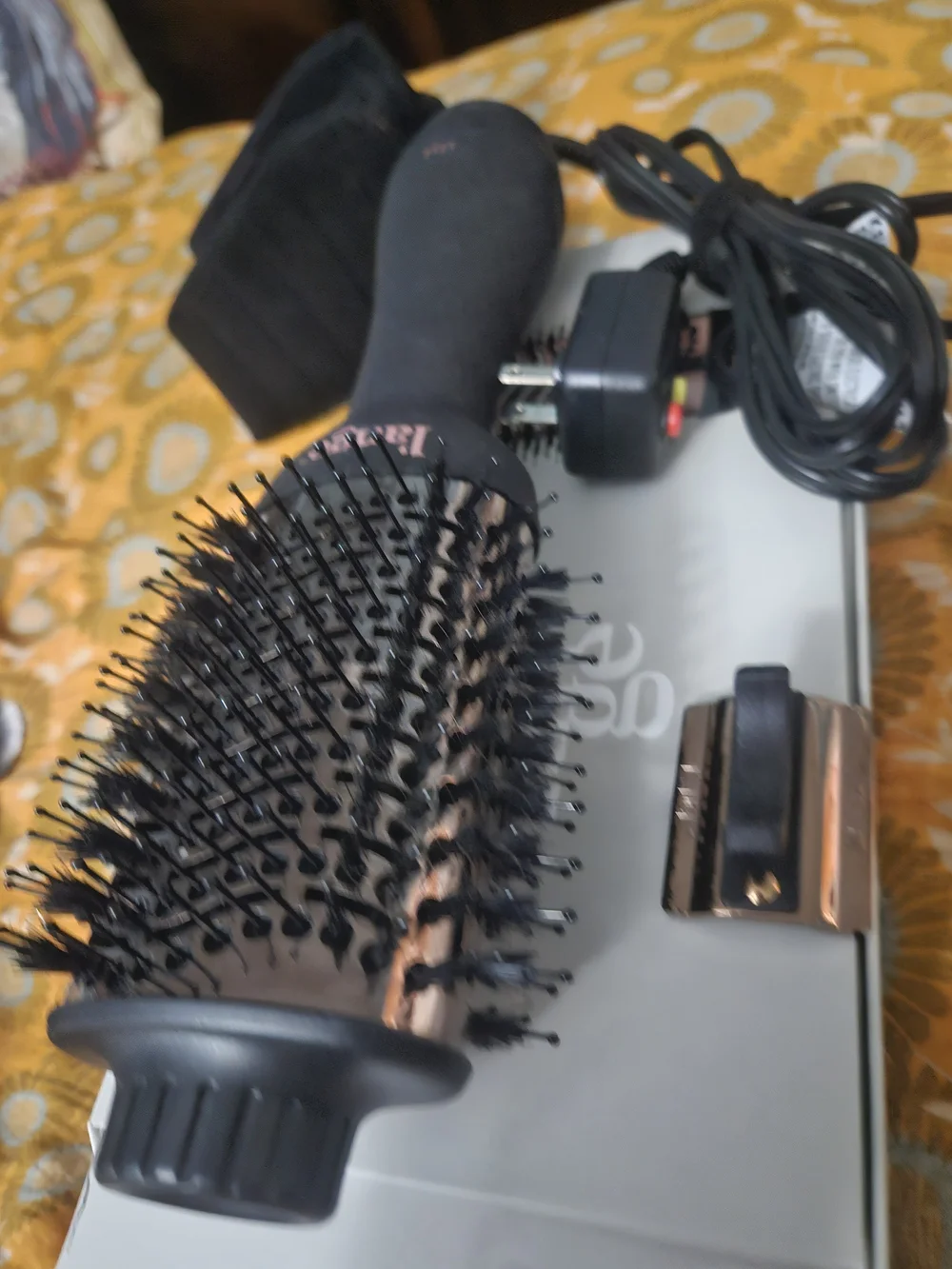 Lange Le Volume 2-in-1 Volumizing Brush Dryer - White and Gray